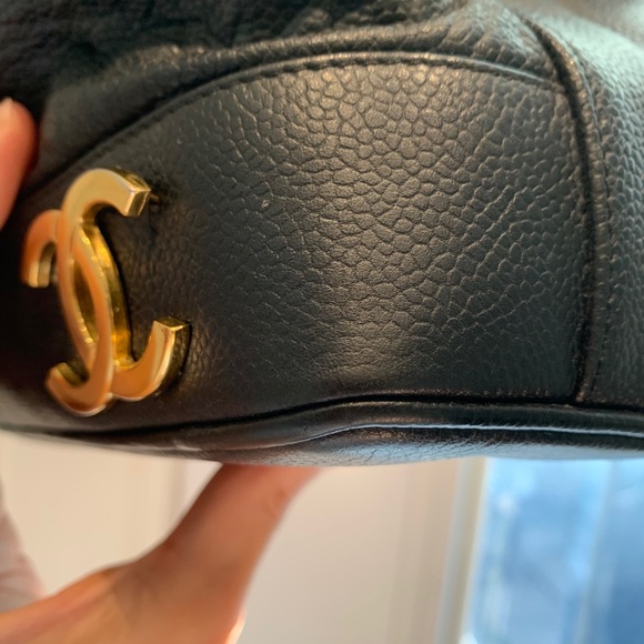 Vintage Chanel CC Drawstring Bucket - Picture 3 of 13